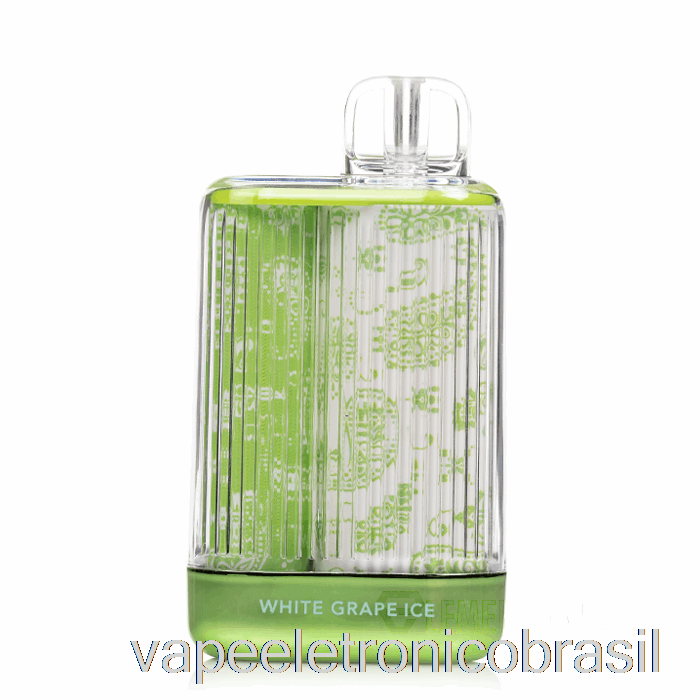 Vape Eletrônico Fog Xclarity 7000 Descartável White Grape Ice